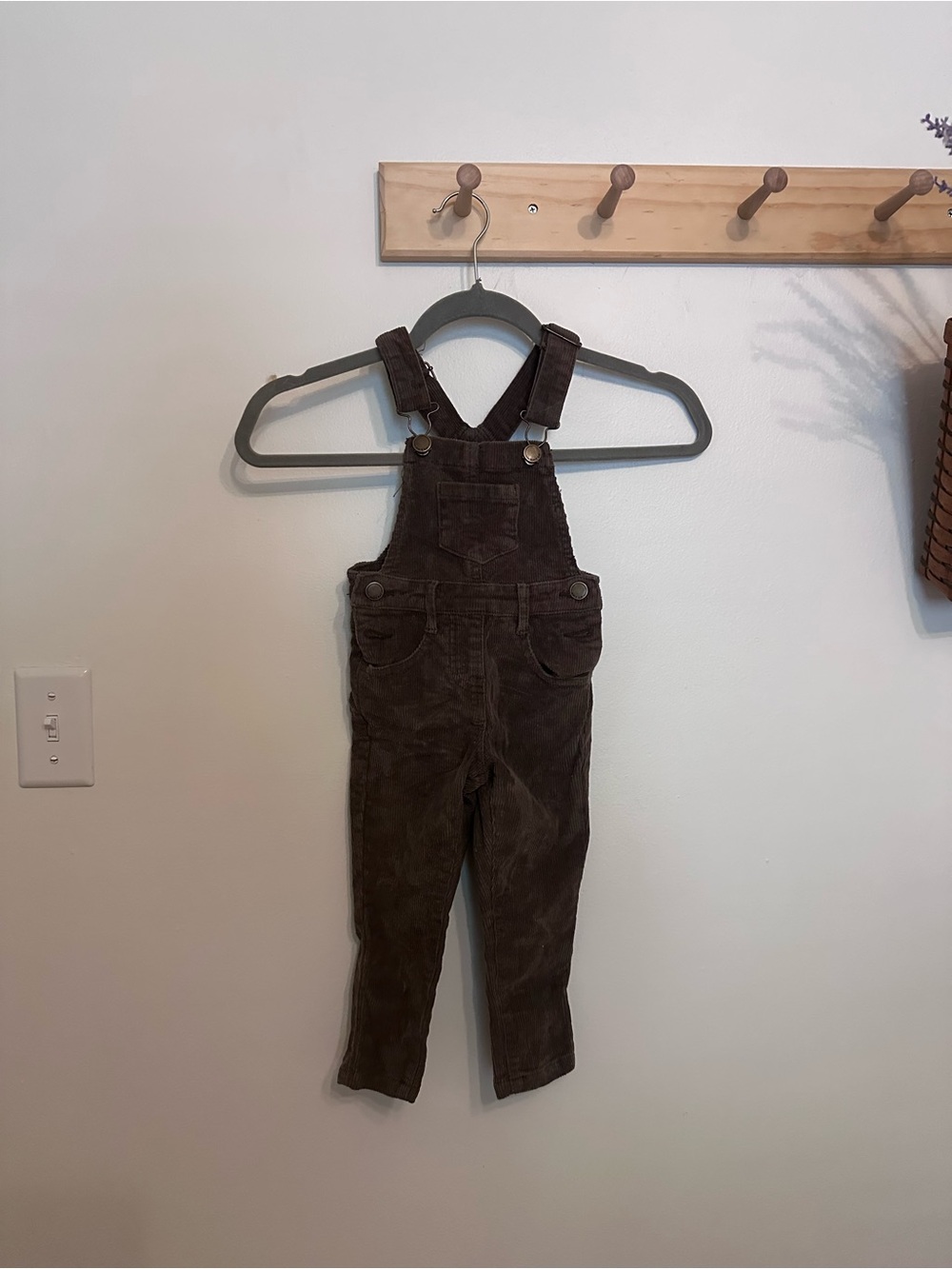Jamie Kay corduroy toddler overalls